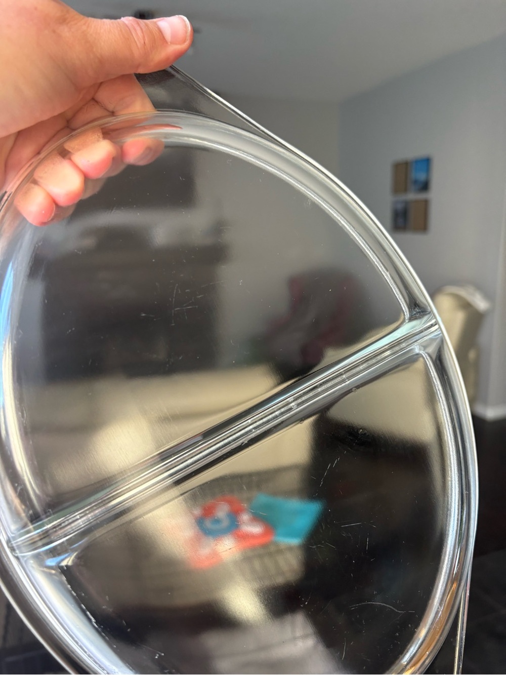 Pyrex Barbed Wire Divided Dish - Picture 10 of 13